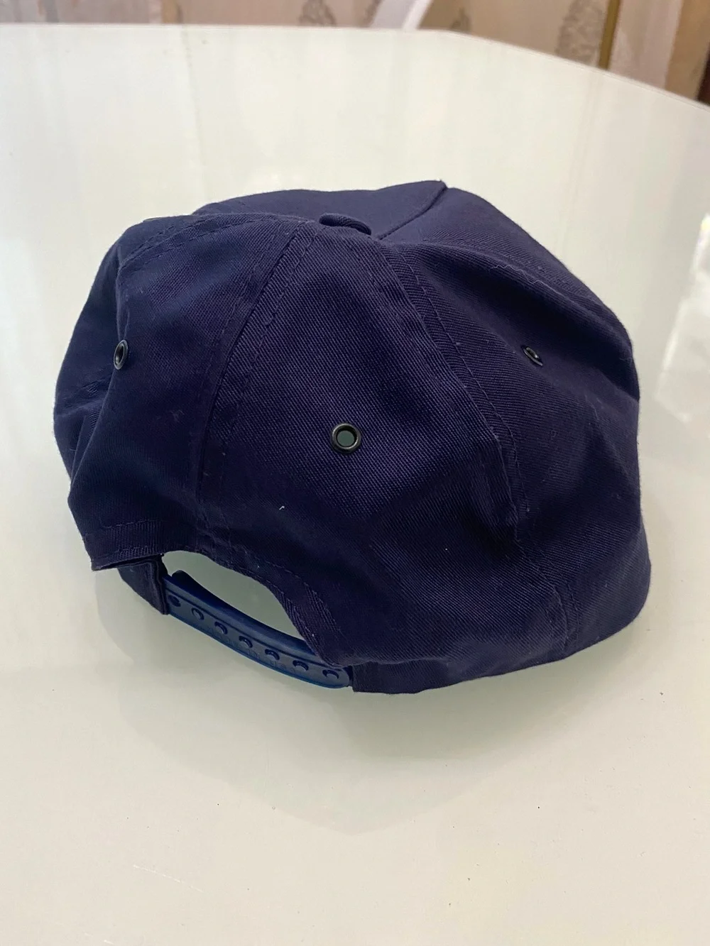 Vintage USS Arizona BB39 Pearl Harbor Hawaii Snapback Hat Made in USA Blue Cap